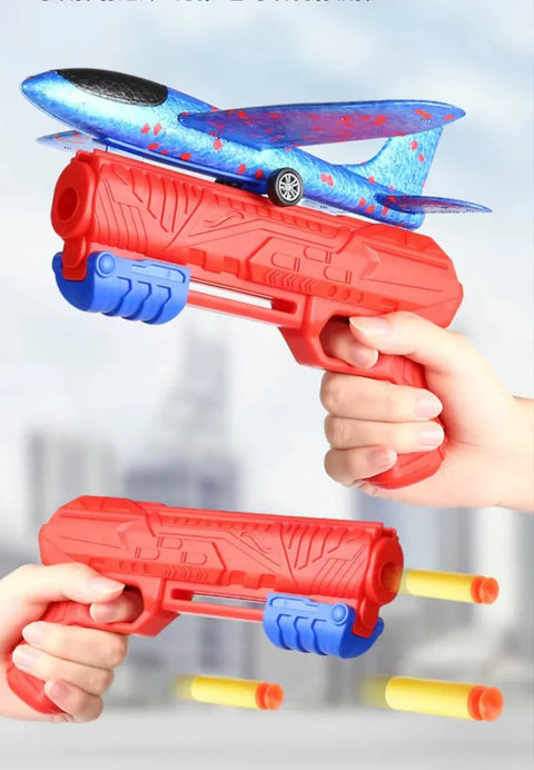 Manual Catapult Rocket Shooting Gun